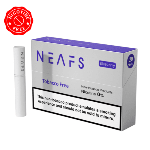 NEAFS Blueberry Nicotine Free Sticks - Pack (20 Sticks)