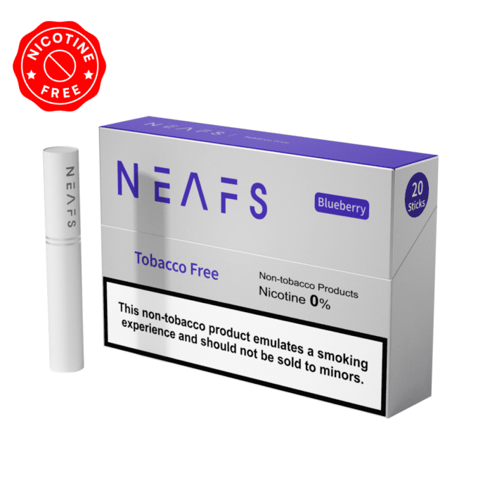 NEAFS Blueberry Nicotine Free Sticks - opakowanie (20 sztuk)