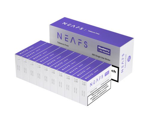 NEAFS Blueberry 1.5% Nicotine Sticks - Χαρτοκιβώτιο (200 Sticks)