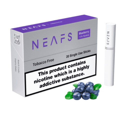 NEAFS Blueberry 1,5% nikotino lazdelės - pakuotė (20 lazdelių)