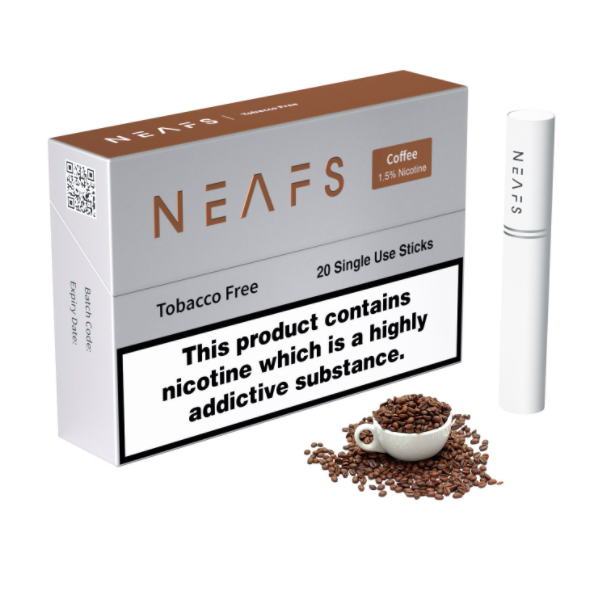 NEAFS Coffee 1,5% nikotin rudacskák - csomag (20 db)