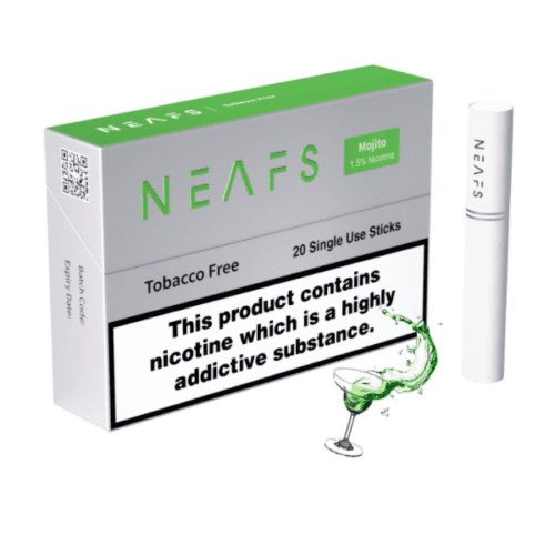 NEAFS Mojito 1,5% nikotino lazdelės - pakuotė (20 lazdelių)