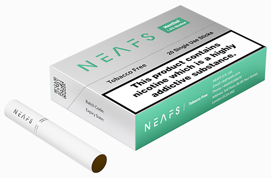 neafs menthol pack tabakfreie sticks