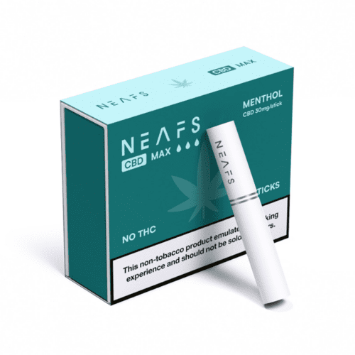 NEAFS Bastoncini CBD 30mg al mentolo - Confezione (10 bastoncini)